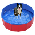 Grande piscine pour animaux de compagnie de pagayage pliable en plastique dur pliable en plastique dur